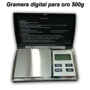 Gramera para Pesar Oro