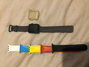 Apple Watch Serie 1 de 42 mm con 5 manillas de respuesto