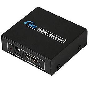 HDMI Splitter caja 1 entrada 2 puertos de salida soporte 3D