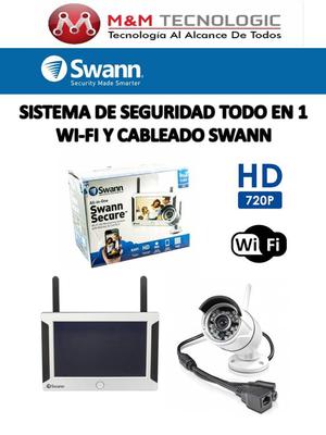 Kit Sistema De Camaras Todo En 1 Wifi Swann