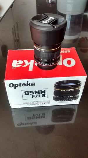 Lente 85mm Marca Opteka F1.8. para Nikon
