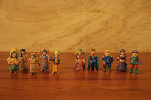 Set Figuras Pocahontas Antiguo Aleman