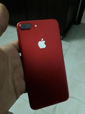 iPhone 7 Plus Rojo 128gb con Turbo Sim