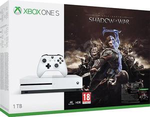 Consola Xbox One S 1TB Shadow of war Xbox 1 Tera Tienda