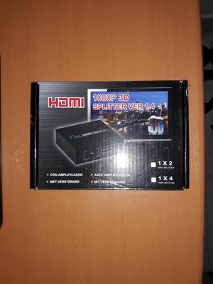 HDMI Splitter 1x2 TVHD, Xbox 360, Xbox One, PS3, PS4, PC