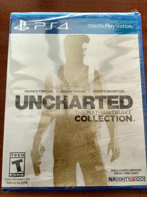 Juego Uncharted The Nathan Drake Collection Nuevo