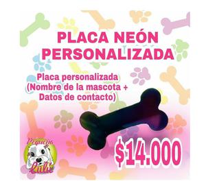 PLACA PERSONALIZADA PARA PERROS