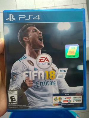 Vendo Fifa 18 para Ps4 en Perfecto Estad