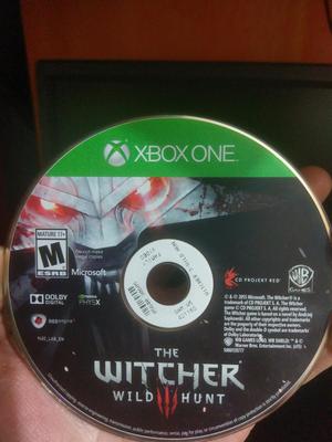 Xbox One The Witcher Solo Disco Leer Err