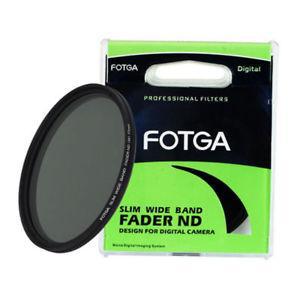 FOTGA 52mm Slim Fader Neutral Density ND Filter Variable