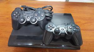 PLAY 3 SUPERSLIM 500GB CON 2 CONTROLES