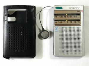 Radio Sony Tipo Tarjeta Hecho en Japón