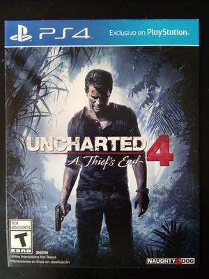 Uncharted 4 para Play Station 4