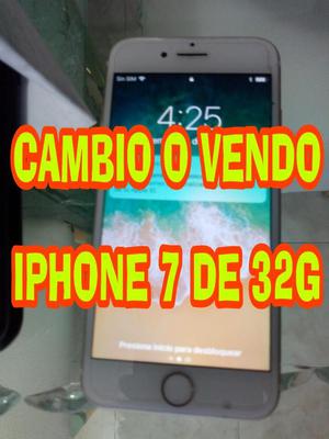 Cambio Vendo El 7 de 32g Dorado con Factura