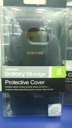 Cover de Samsung S6 Edge Color Azul Orig