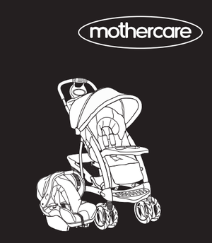 Mothercare Trenton Deluxe Complete Pram and Pushchair Travel