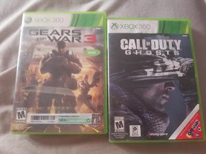 Call Of Duty Ghosts Gears Of War 3 Xbox