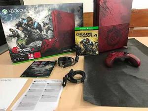 Consola One S 2tb Slim Microsoft Gears Of War 4 ROJA...