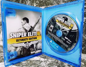Juego Play 4_sniper Elite 3 Última Editi