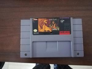 Juego Snes Lion King Original Buen Estad