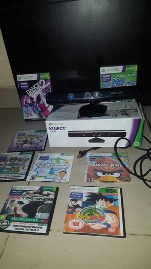 Kinect Xbox 360 con 8 Peliculas