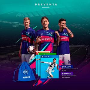 Pre Venta Fifa 19 Ps4, Xbox One