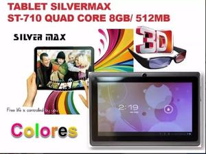 Tablet 7`silvermax St710 Gafas 3d Doble Camara Dualcore 8gb