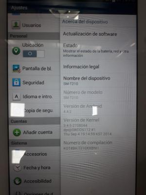 Tablet Samsung T210
