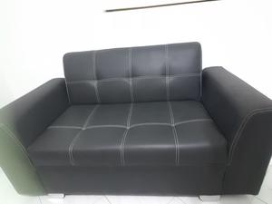 Sofa de Cuero 2 Puesto de Galería Nuevo