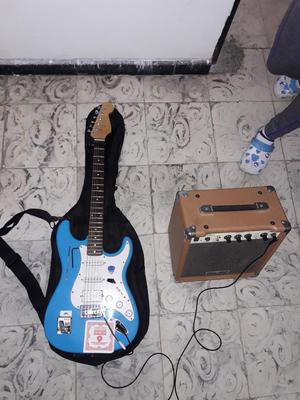 Combo Guitarra Eléctrica Y Amplificador