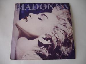 Madonna True Blue LP Vinilo Disco Acetato