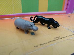 Pantera E Hipopotamo Kinder Sorpresa