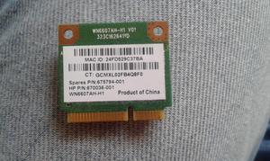 Tarjeta wifi inalámbrica para portátil  a/b/g/n
