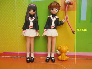 tres figuras anime sakura card caprure Nuevas