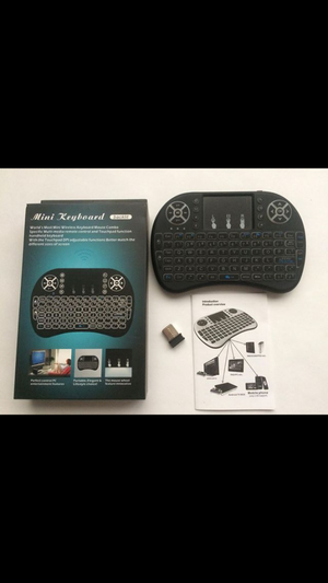 Mini teclado inalmbrico para smart tv