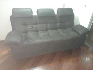 Sofa Cama Muy Fino en Tela Limpiable
