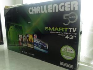 Televisor CHALLEGER de 43 pulgadas SMART TV Full HD Android