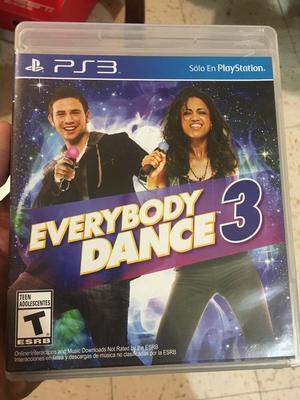 Everybody Dance 3 Ps3 Nuevo