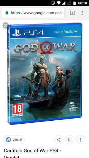 God Of War 4 Playstation 4