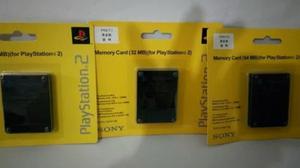 Memory Cards Ps2 Sony Y Genericas Nuevas