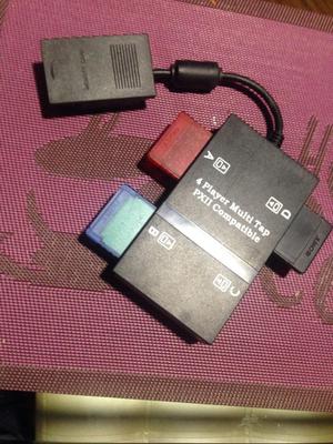 Multitap + Memory Card
