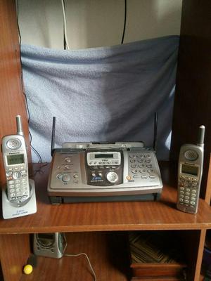 Teléfonos Inalámbricos Fax Panasonic.