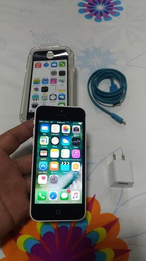 iPhone 5c Blanco de 16 Gbs con Caja