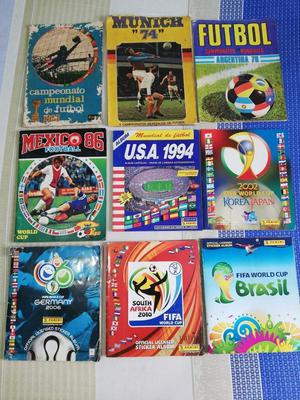 Colección de Álbumes Panini Y Carvajal