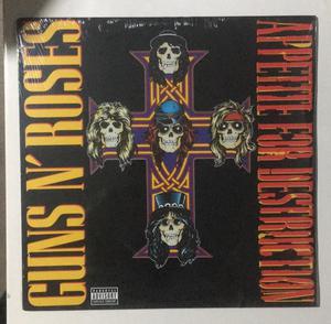 Guns N Roses Appetite For Destruction Lp nuevo