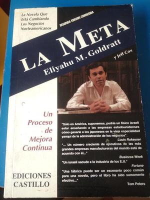 La Meta, Eliyahu M. Goldratt