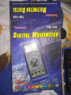 Multimetro Digital Techman Tm108
