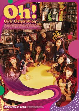 cd kpop Girls' Generation SNSD Oh!