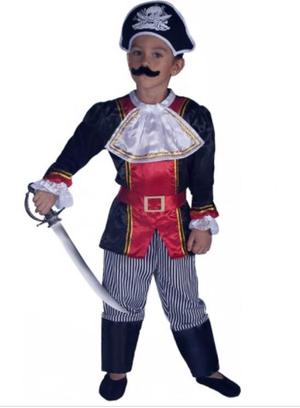 Capitan Pirata Niño Talla 6