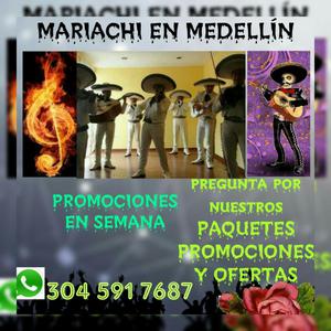 Excelente Mariachi de Medellin desde 155